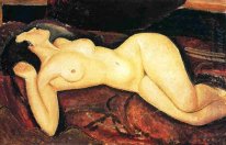 recumbent nude 1917