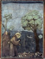Святой Франциск проповедовал птицам 1299