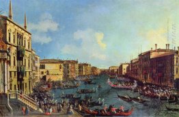 a regatta on the grand canal