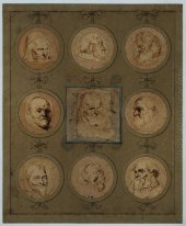 sheet of studies 1635