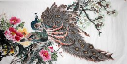 Peacock - Peinture chinoise