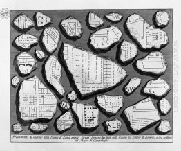 The Roman Antiquities T 1 Plate V Map Of Ancient Rome And Forma