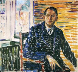 Self Portrait At Professor Jacobson S Hospital 1909