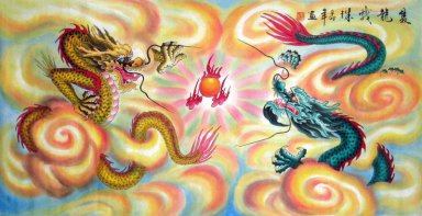 Dragon - pintura china