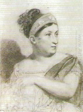 Porträt von Ekaterina Semenova 1815 1