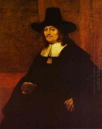 Portrait Of A Man In A Tall Hat 1662