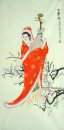 Vacker dam, Zhaojun - kinesisk målning