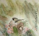 Oiseaux et fleurs - Peinture chinoise