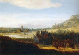 Landscape with Armed Men