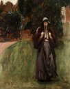 Portret van Miss Clementine Anstruther Thomson