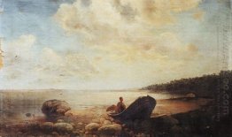 landscape with boat landscape with boat