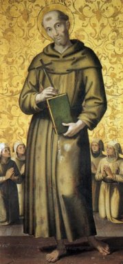 St Francis und die vier Gehorsam