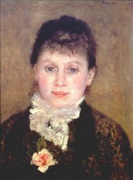 Woman With A White Jabot 1880