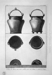 Bronze Vessels With Movable Handles Found At Pompeii