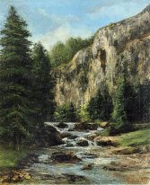 Étude pour le paysage avec cascade