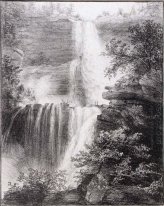 Falls At Catskill 1829