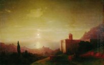 Notte lunare sul litorale della Crimea 1852