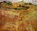 Campos de trigo con Auvers En El Fondo 1890