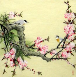 Birds-Flower - Chinese Painting