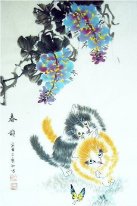 Cat - Lukisan Cina