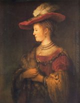 Portrait de Saskia Van Uylenburgh