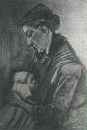 Sien Nursing Baby 1882