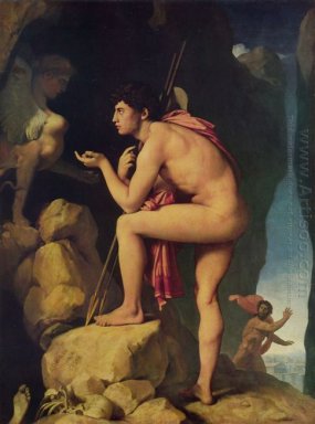 Oedipus och sphinxen 1808