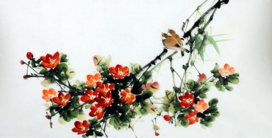 Birds & Flowers - Chinesische Malerei