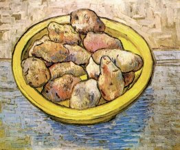 Still Life Potatoes In A Yellow Dish 1888