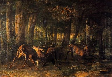 Stags de printemps Fighting 1861