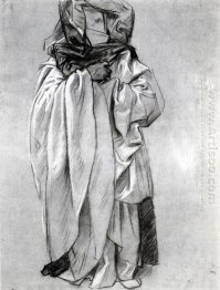 Study Of Ezekiel For Frieze Of The Prophets