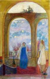 The Annunciation under the Arch with Lilies