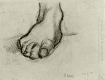 Sketch Of A Foot 1886