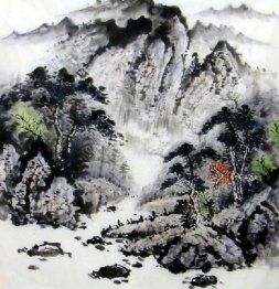 Mountains - Chinese Painting