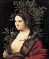 Portret van een jonge vrouw Laura 1506