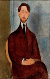 portrait of leopold zborowski 1917