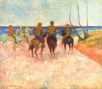 ryttare på stranden 1902