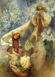 madonna of the lilies 1905