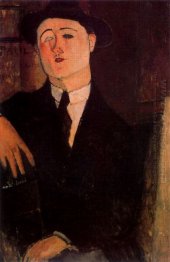 portrait of paul guillaume 1916