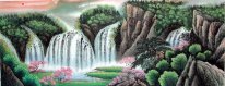 Waterfall - Chinese Painting