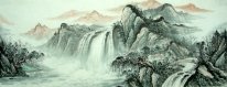 Bergen en water - Chinees schilderij