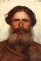 El retrato de un campesino 1868