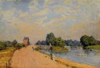 the road from hampton court 1874