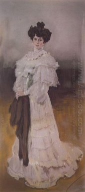 Retrato de E A Krasilschikova 1906