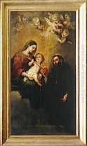 St Augustine Met de Maagd en Kind