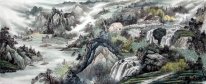 Montagne et de l'eau - peinture chinoise