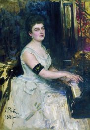 Portrait Of Pianist M K Benoit 1887