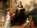Sfeervol ingericht Copes van Westrum en haar kinderen
