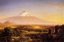 Gunung Aetna Dari Taormina 1842