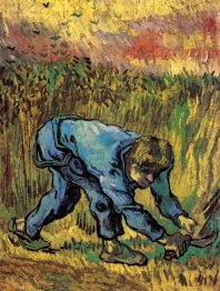 Reaper Dengan Sabit Setelah Millet 1889